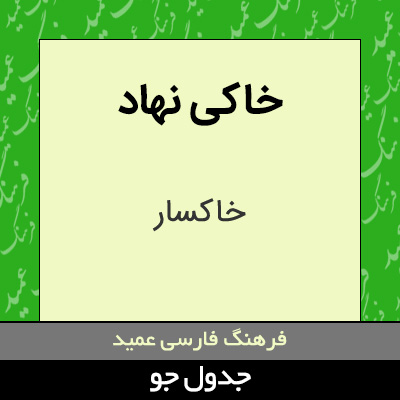 تصویری از خاکی نهاد