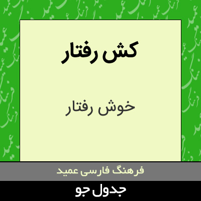 تصویری از کش رفتار