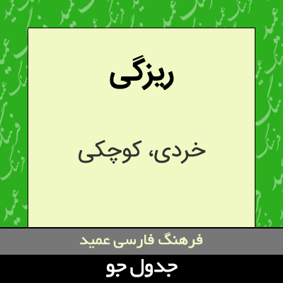 تصویری از ریزگی