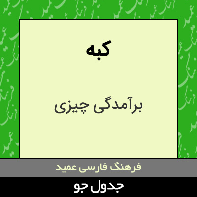 تصویری از کبه