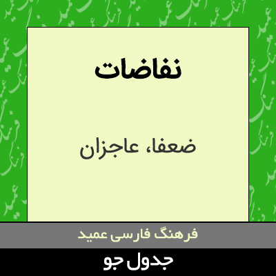 تصویری از نفاضات