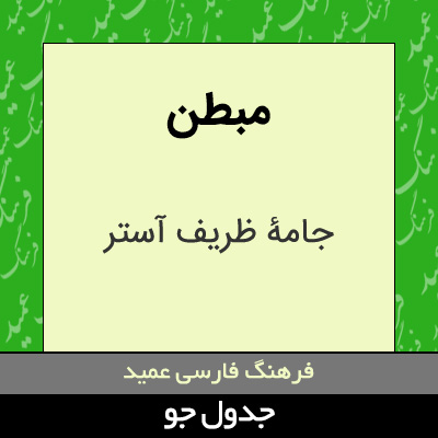 تصویری از مبطن