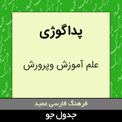 تصویری از پداگوژی