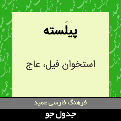 تصویری از پیلسته