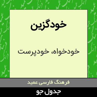 تصویری از خودگزین