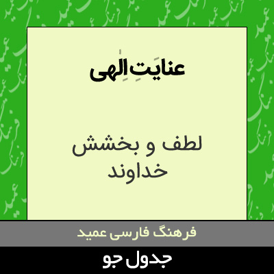 تصویری از عنایت الهی