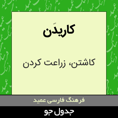 تصویری از کاریدن