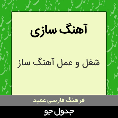 تصویری از آهنگ سازی