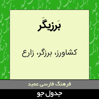 تصویری از برزیگر