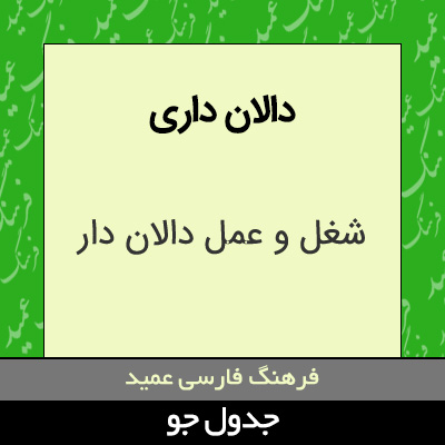 تصویری از دالان داری