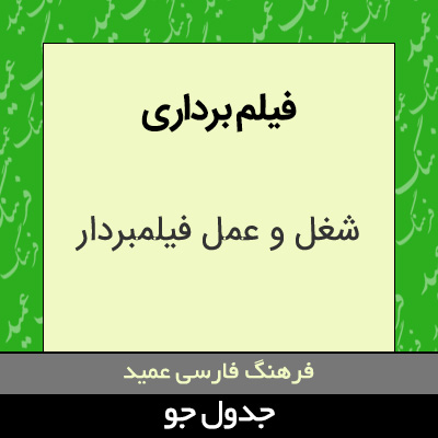 تصویری از فیلم برداری