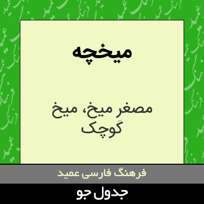 تصویری از میخچه