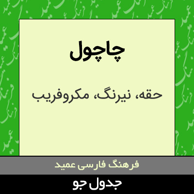 تصویری از چاچول