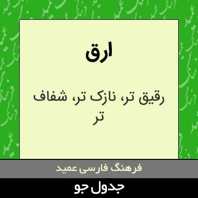 تصویری از ارق