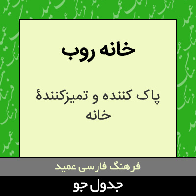 تصویری از خانه روب