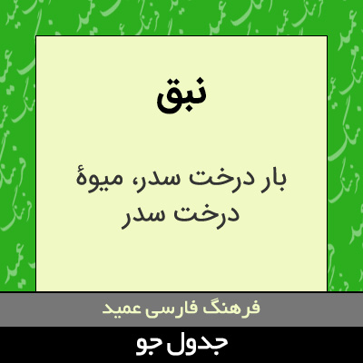 تصویری از نبق