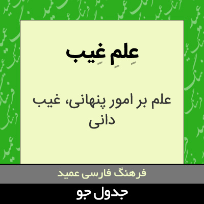 تصویری از علم غیب