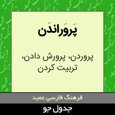 تصویری از پروراندن