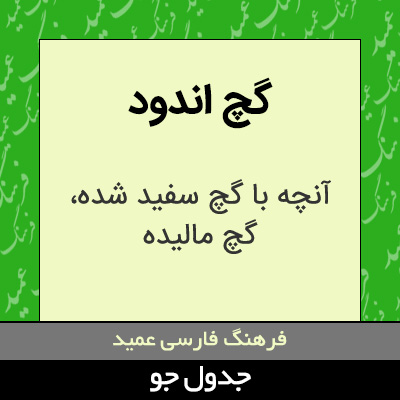 تصویری از گچ اندود