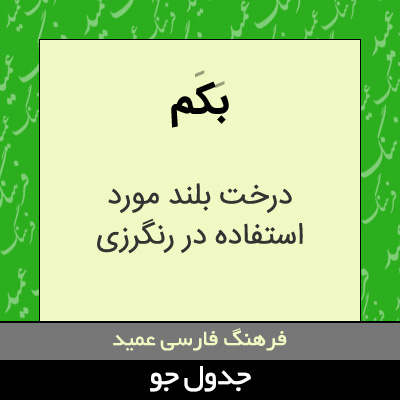 تصویری از بکم
