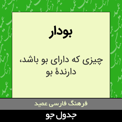 تصویری از بودار