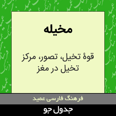 تصویری از مخیله