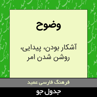 تصویری از وضوح