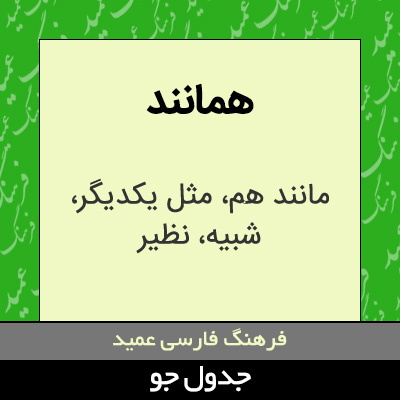 تصویری از همانند