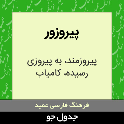 تصویری از پیروزور