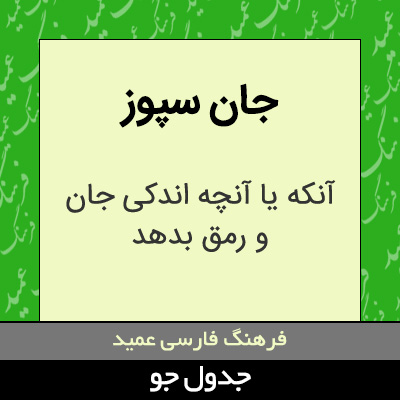 تصویری از جان سپوز