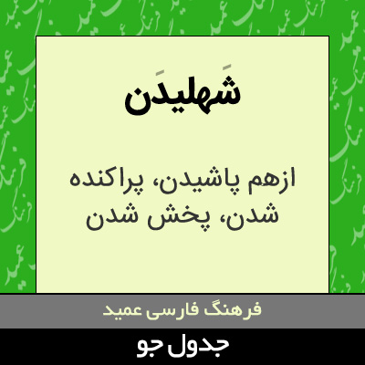 تصویری از شهلیدن