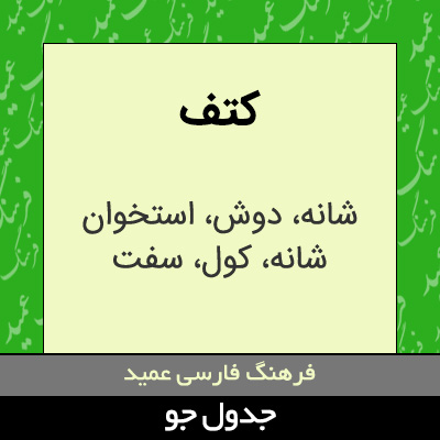 تصویری از کتف