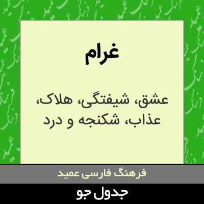 تصویری از غرام
