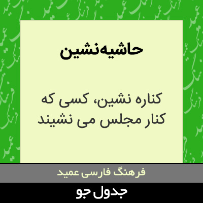 تصویری از حاشیه نشین