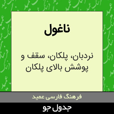 تصویری از ناغول