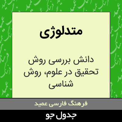 تصویری از متدلوژی