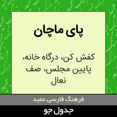 تصویری از پای ماچان