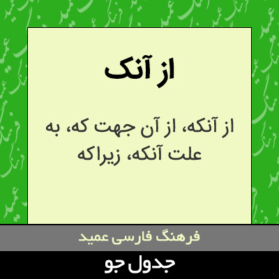 تصویری از از آنک