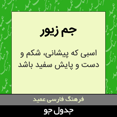 تصویری از جم زیور