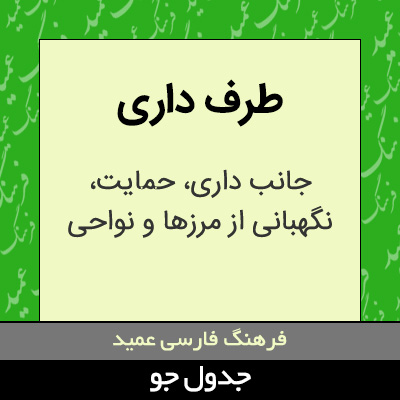 تصویری از طرف داری