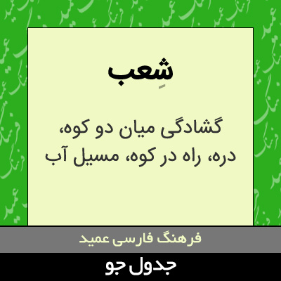 تصویری از شعب