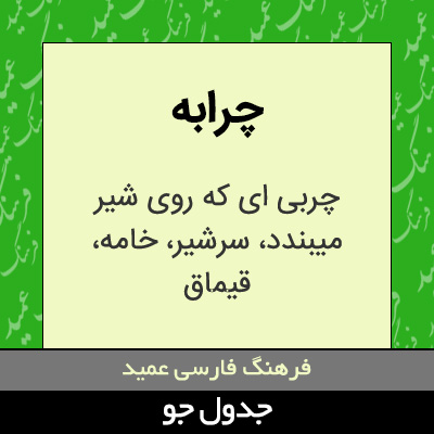 تصویری از چرابه