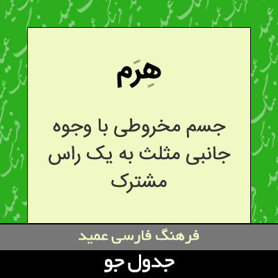 تصویری از هرم