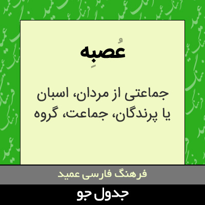 تصویری از عصبه