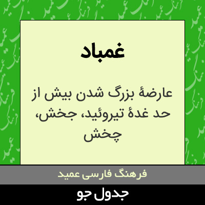 تصویری از غمباد