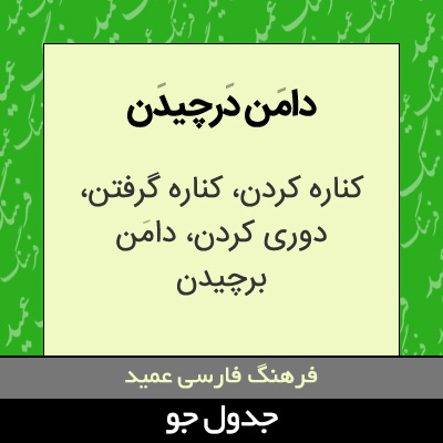 تصویری از دامن درچیدن