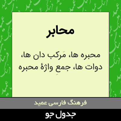 تصویری از محابر