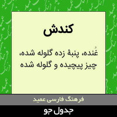 تصویری از کندش
