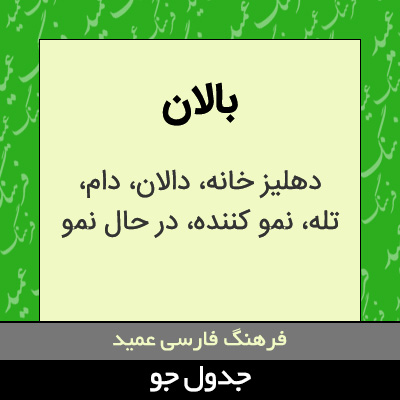 تصویری از بالان