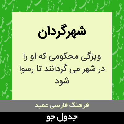 تصویری از شهرگردان